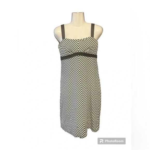 Athleta Stripe Pura Swim Dress - Picture 1 of 10